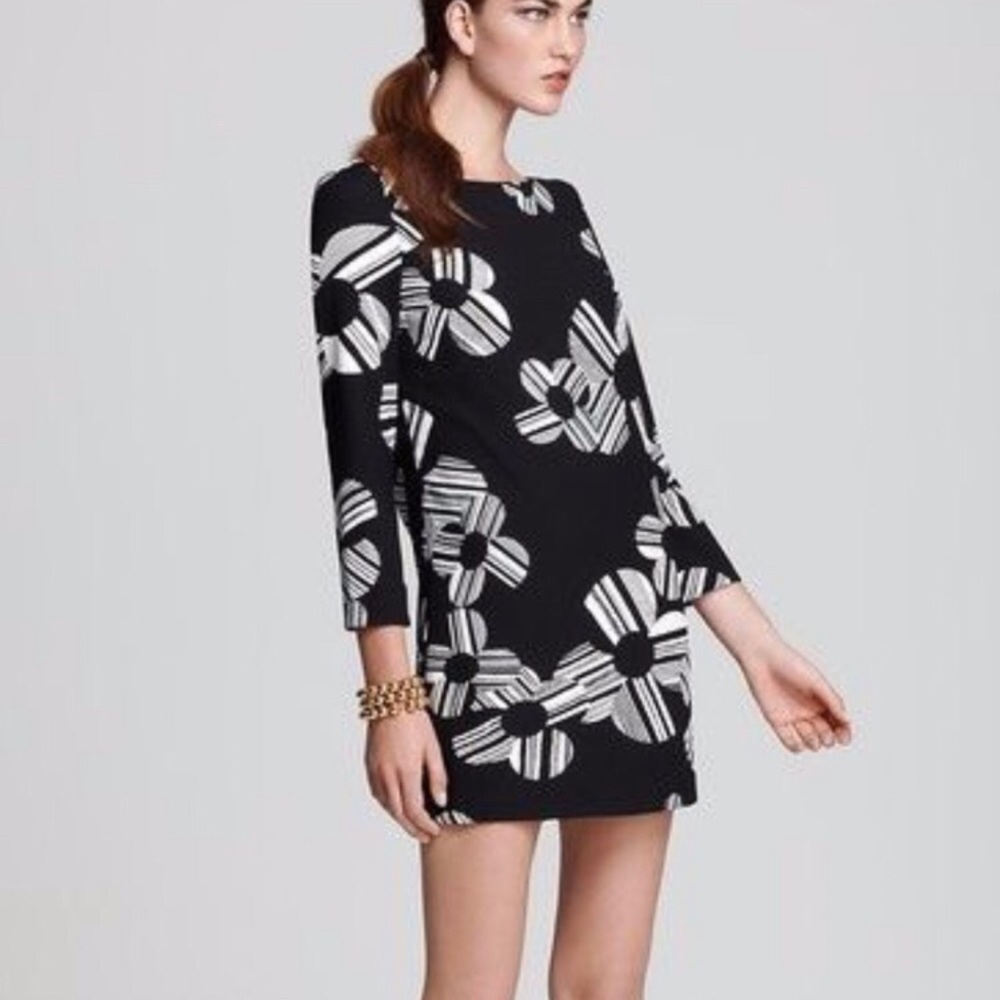 JUICY COUTURE FLOWER POWER MINI SHIFT DRESS
